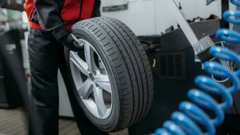 Professional mobile tyre repair service in Dubai